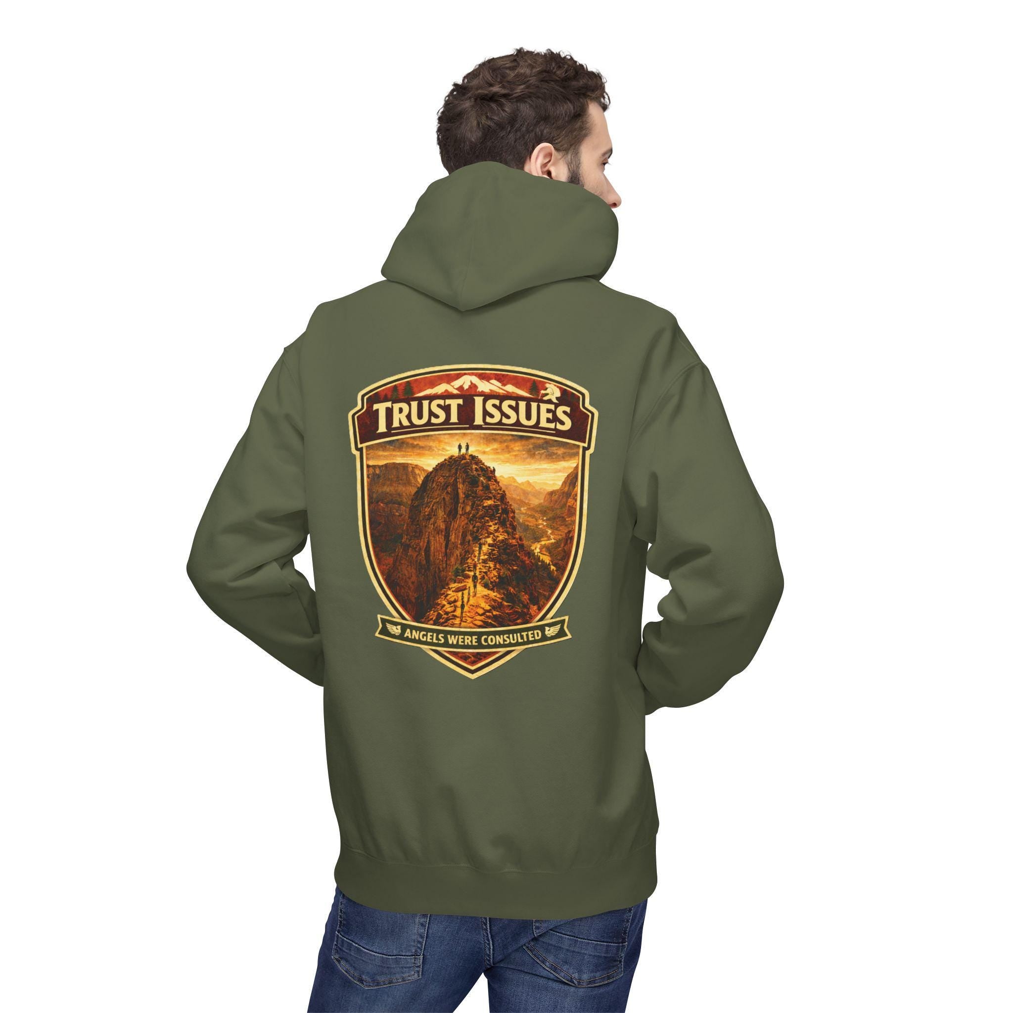 Angels Landing Hiking Hoodie | Zion National Park Adventure Sweatshirt